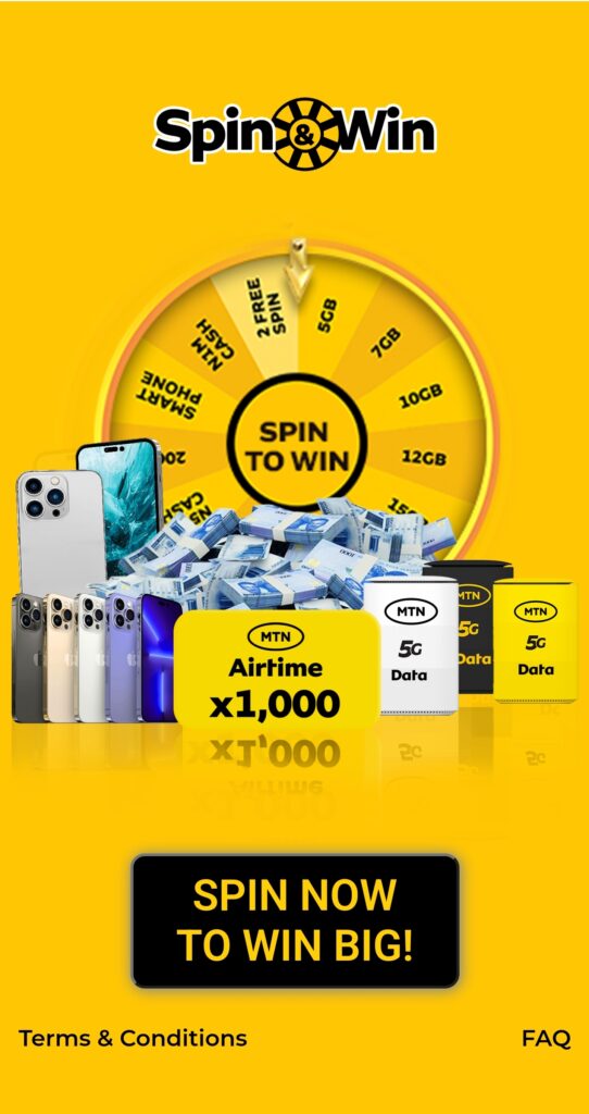 Mtn Y'ello Spin and Win 2024