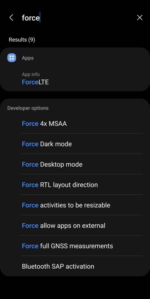 Force Dark Mode On the App That Does Support It Samsung Tips And tricks 2024