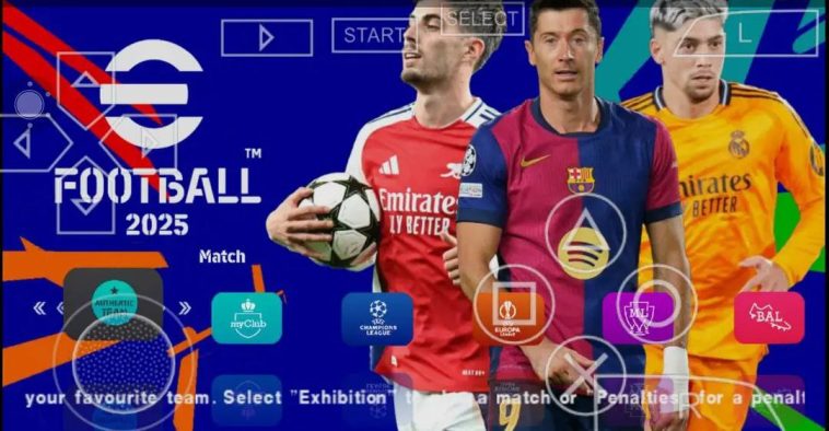 eFootball Pes 2025 PPSSPP ISO Season Update