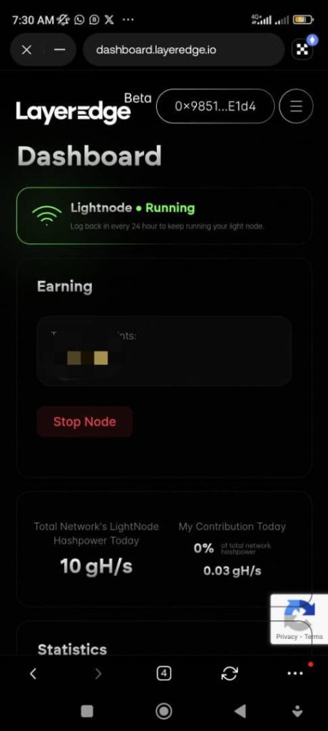 How Mine LayerEdge Airdrop Faster On Mobile 