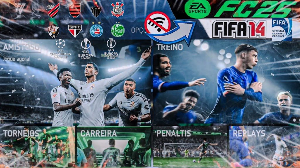 Download Fifa 14 Mod EA Sports FC 25 UCL & 4k