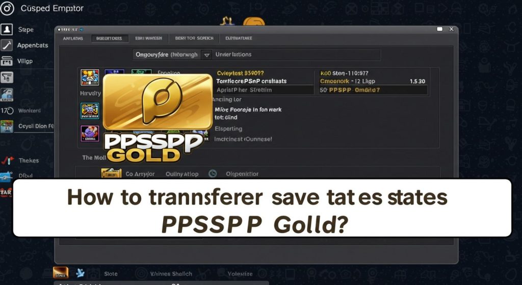 How to Transfer Save States to PPSSPP Gold