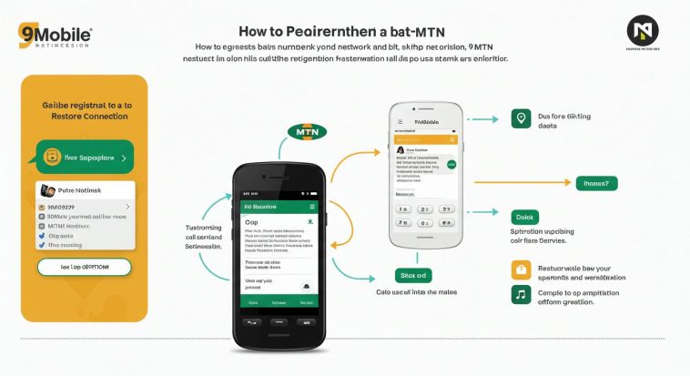 How To Register Your 9Mobile Network With Mtn And Restore Connection