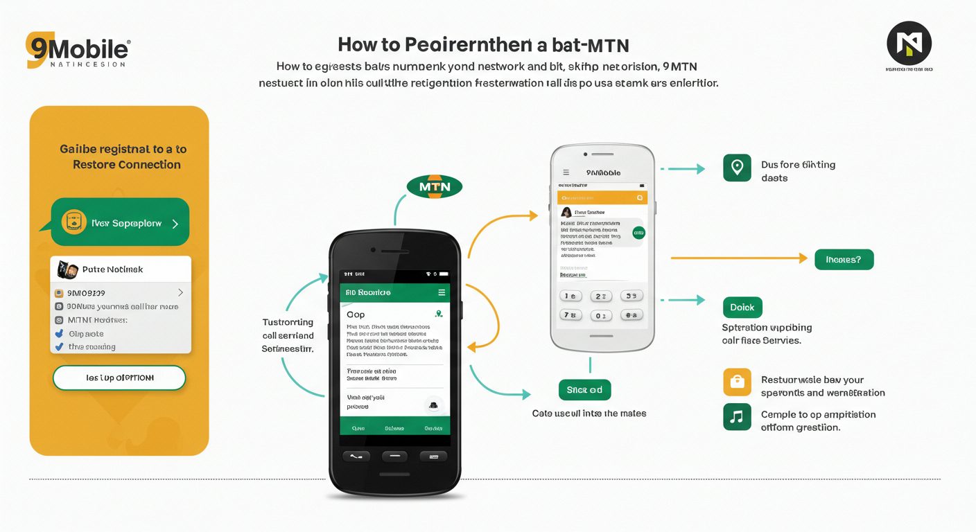 How To Register Your 9Mobile Network With Mtn And Restore Connection