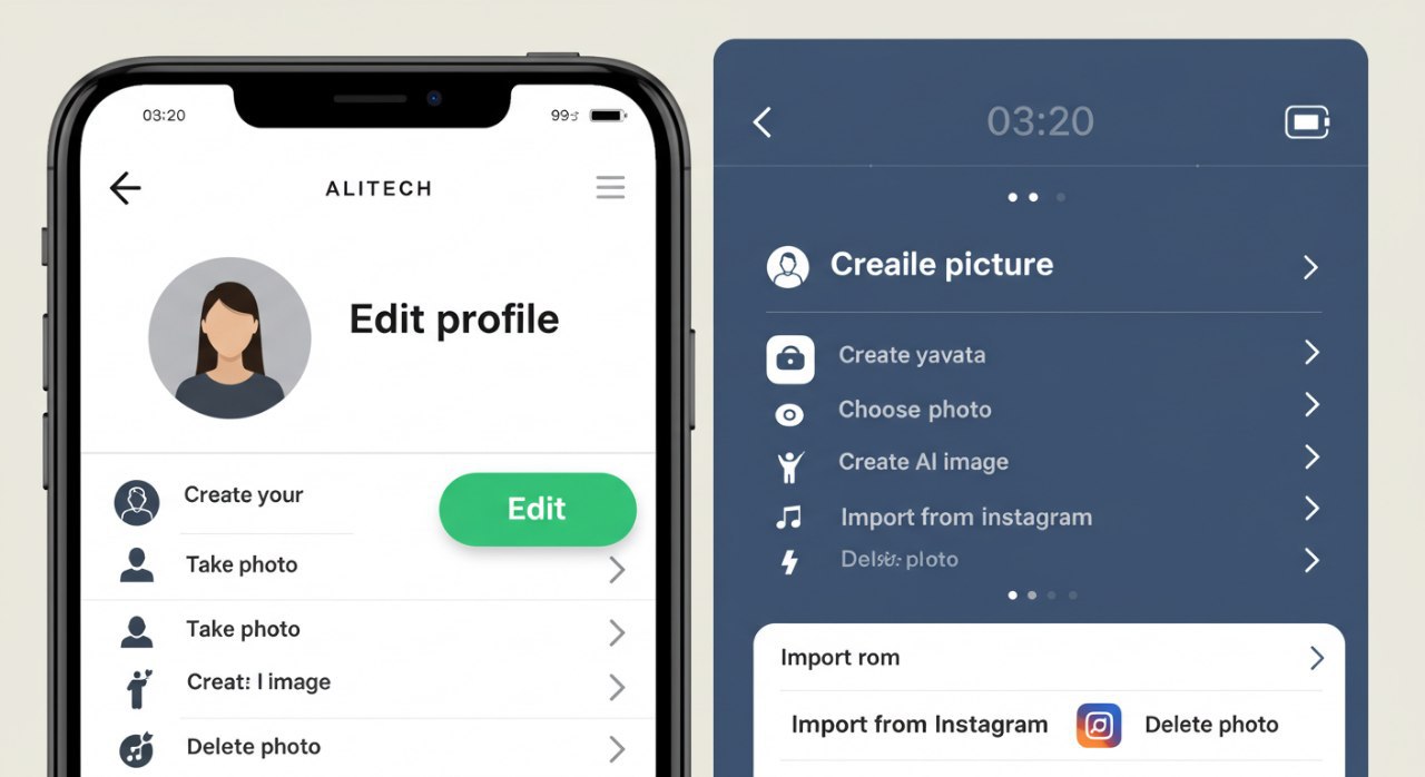 How to Import WhatsApp Profile Photo from Facebook or Instagram