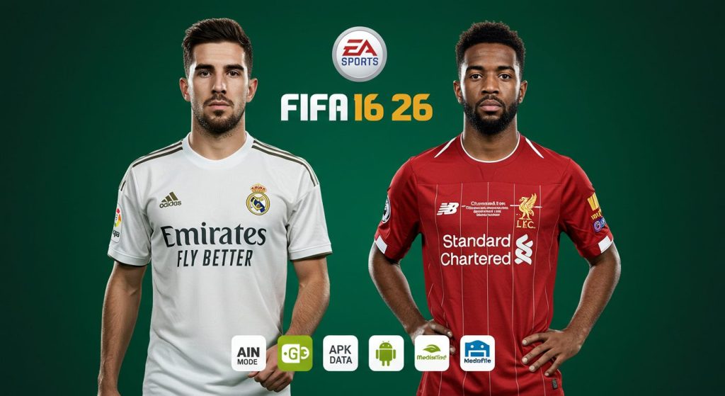 Download FIFA 16 Mod EA Sports FC 26 Apk OBB Data