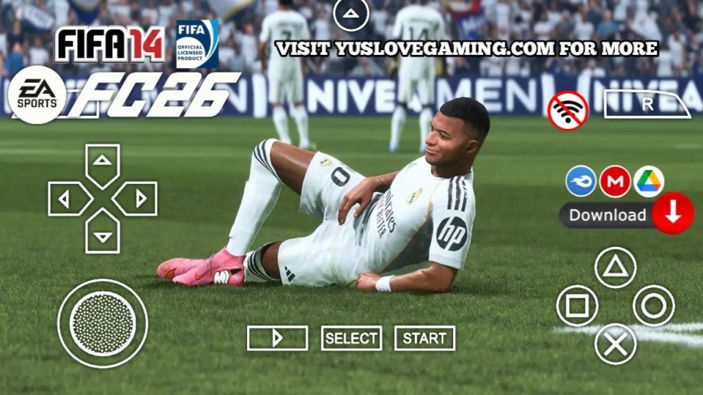 FIFA 14 Mod FIFA 26 [EA Sports FC 26]  Zip File