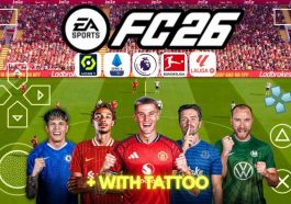 FIFA 2026 PPSSPP Original PS5 Camera Download, EA Sports FC
