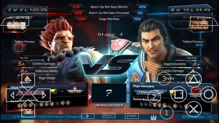 TEKKEN 7 PPSSPP HIGHLY COMPRESSED