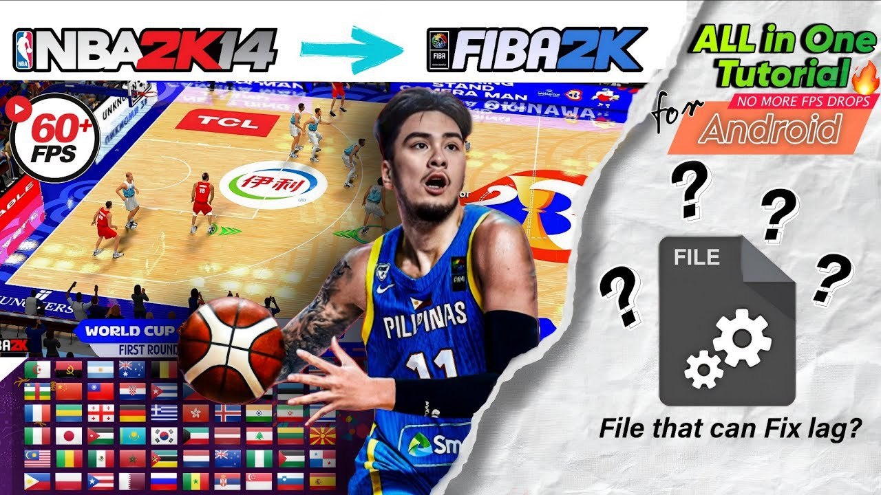 NBA 2K14 PPSSPP Mod 2026 (Updated 2024 Roster, Jerseys, Courts)