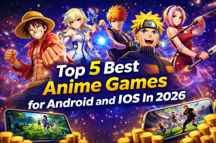 Top 5 Best Anime Games for Android and IOS In 2026