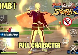Naruto Ultimate Ninja Storm 4 PPSSPP ISO Zip Download Latest
