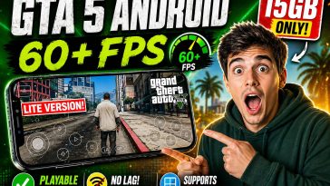 GTA 5 LITE (15GB) Winlator On Android Download
