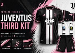 Juventus Kit 2025-26 For Dream League Soccer 2026