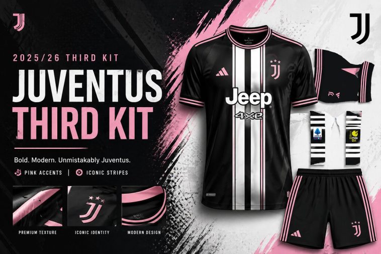 Juventus Kit 2025-26 For Dream League Soccer 2026