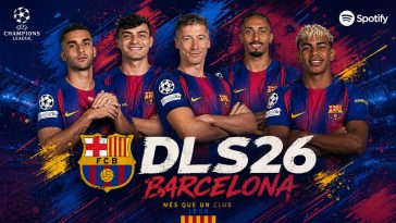 DLS 26 MOD FC Barcelona Download