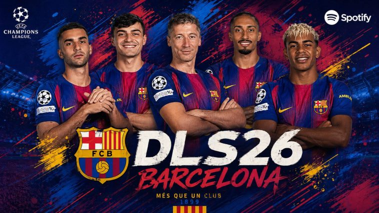 DLS 26 MOD FC Barcelona Download