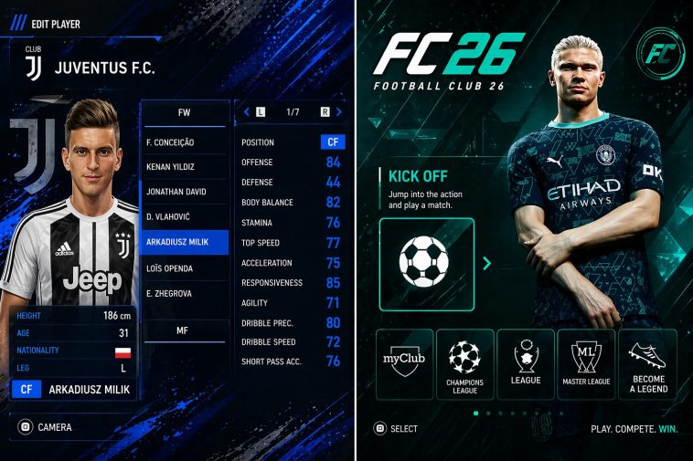 EA Sports FC 26 PSP ISO No Textures & Savedata for PPSSPP Download