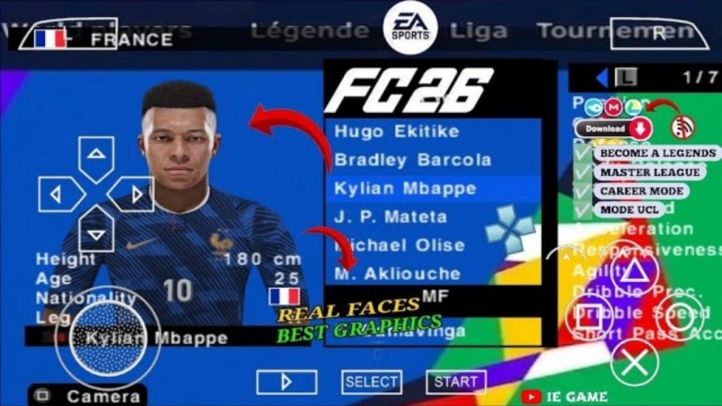 Download EA FC 26 PSP V4.1