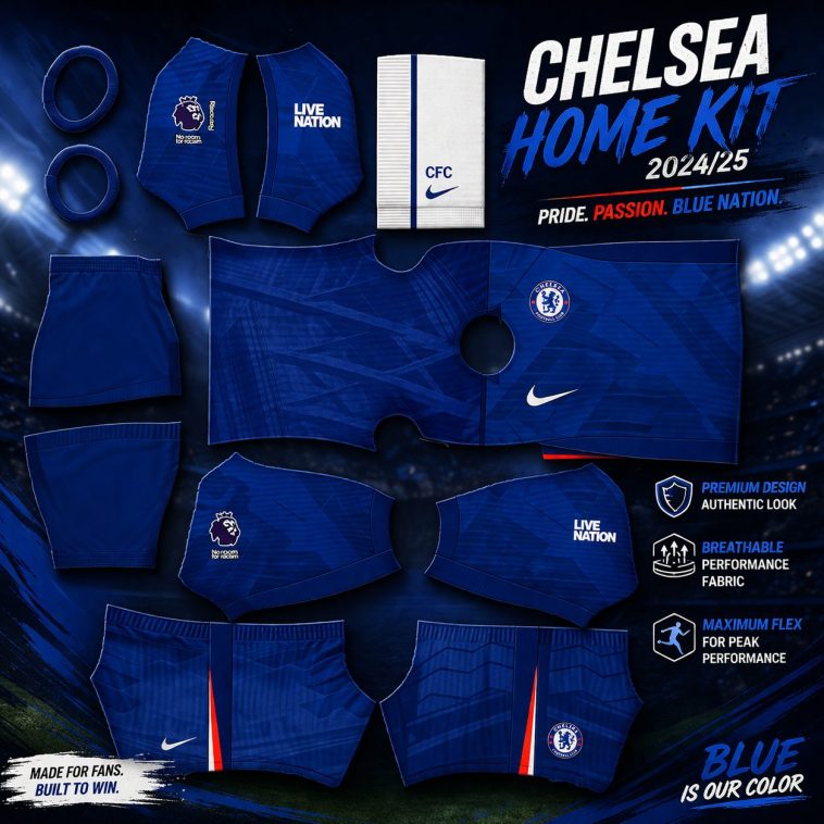 Chelsea Kits 2026 For Dream League Soccer 2026
