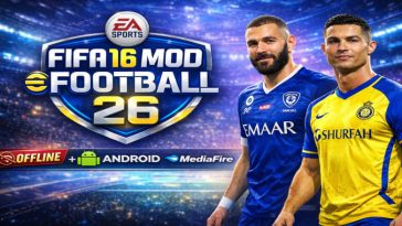 FIFA 16 Mod eFootball PES 2026 Full Update Download Android Offline 