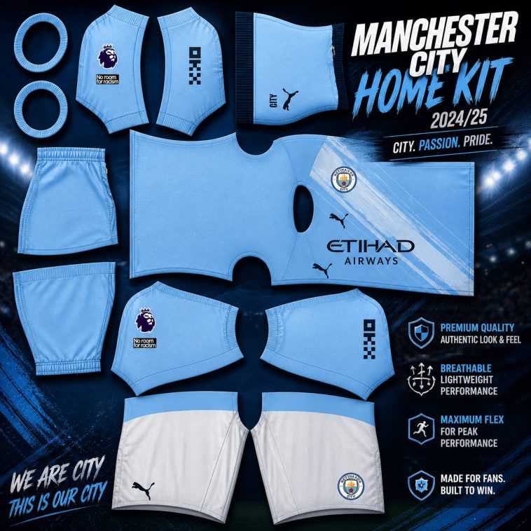 Manchester City Kits 2026 For Dream League Soccer 2026