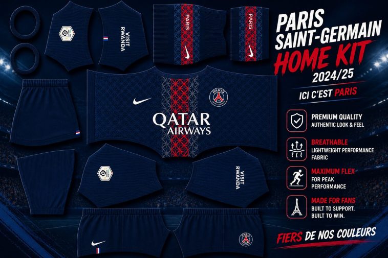 PSG Kit 2025–2026 Dream League Soccer 2026