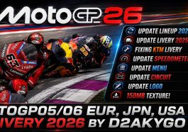 MotoGP 2026 PSP EUR JPN USA Pre Livery PPSSPP Download
